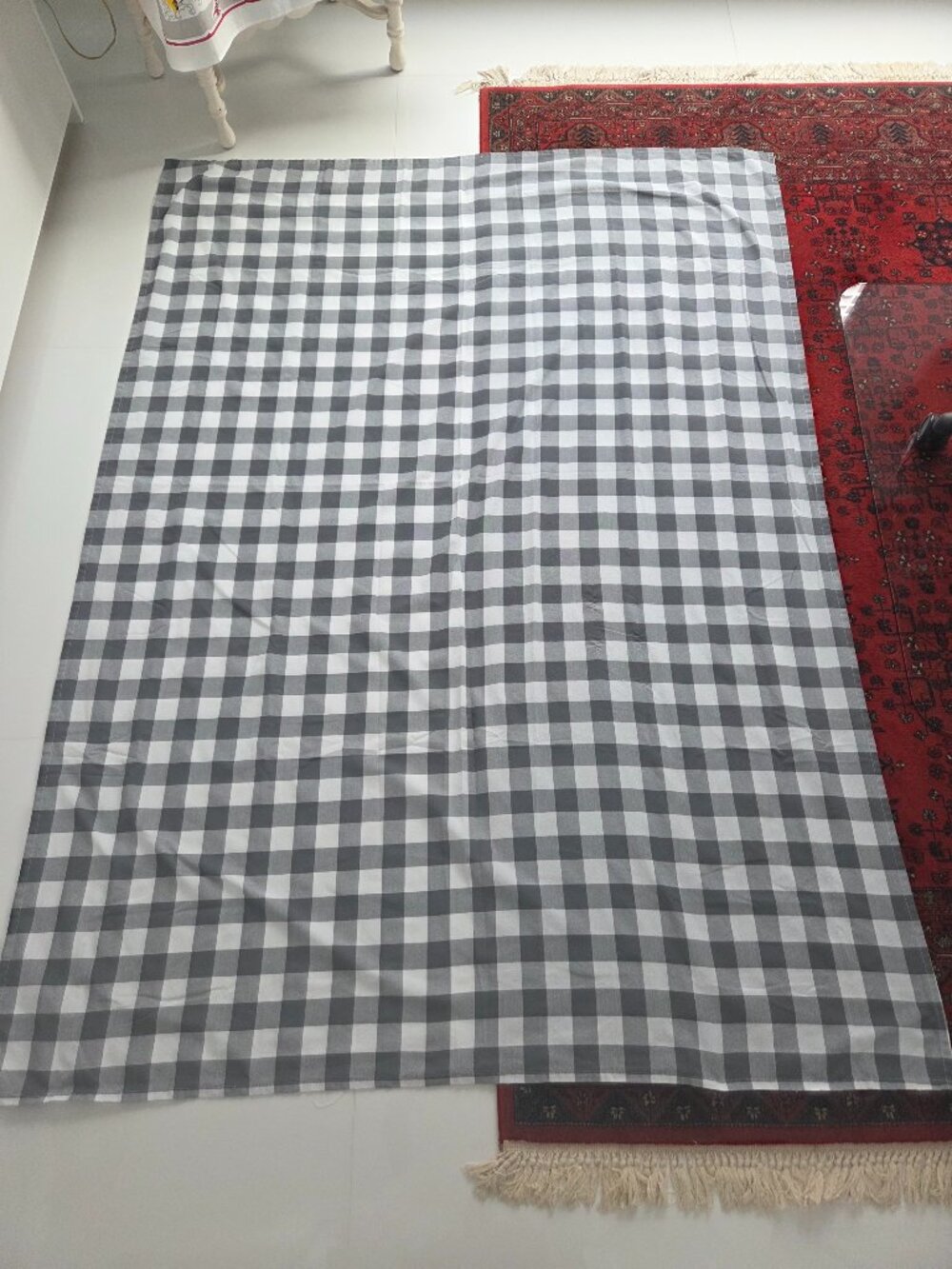 Checked Tablecloth